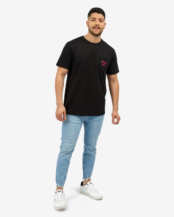 Camiseta Preta Fila Antonio