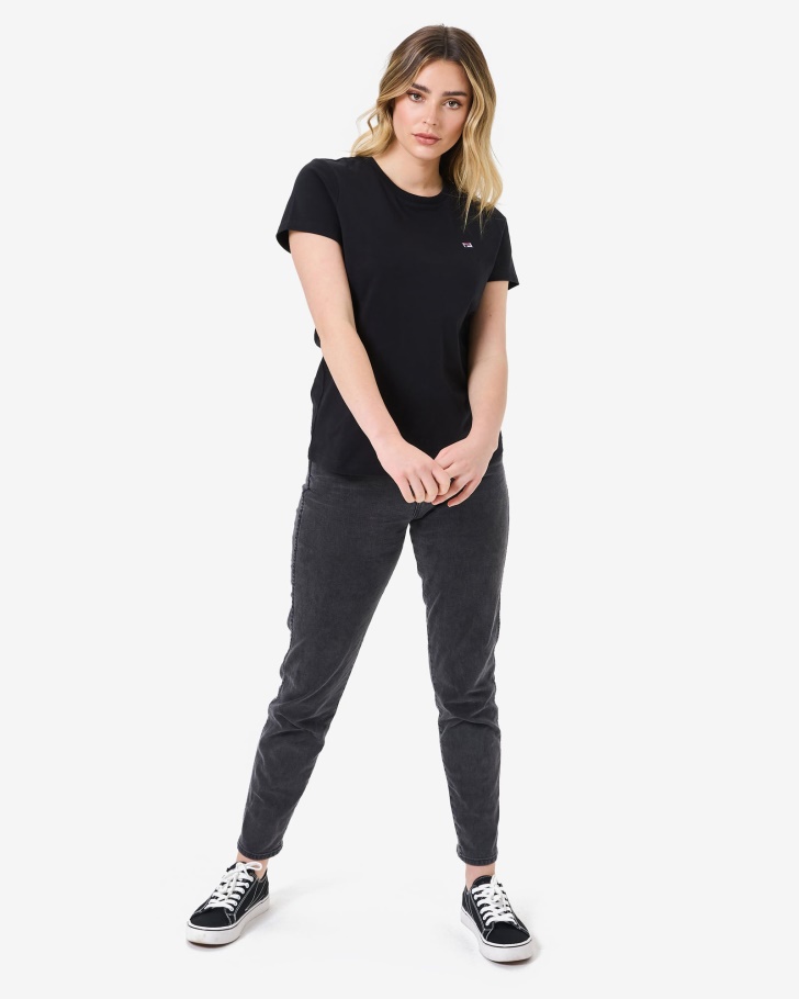 Camiseta Preta Fila Volara Badge 20