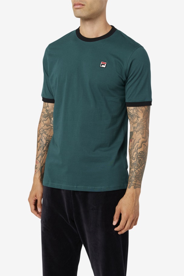 Camiseta Ringer Fila Bicho De Junho/preta Marconi