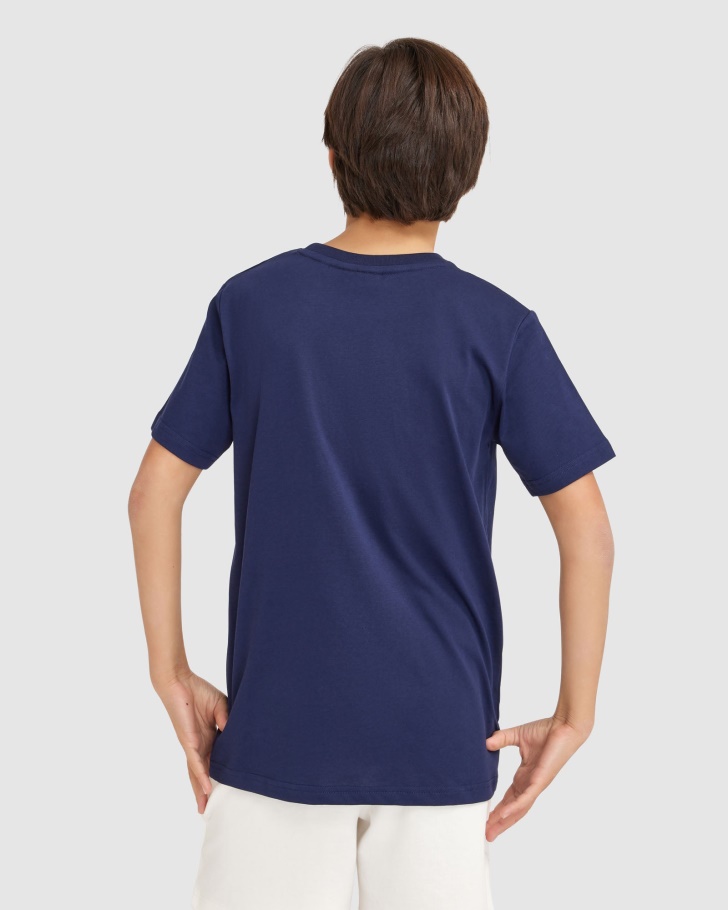 Camiseta Ryan Para Menino New Navy Fila