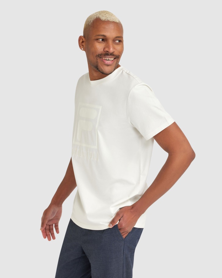 Camiseta Sahand Masculino Fila Branca