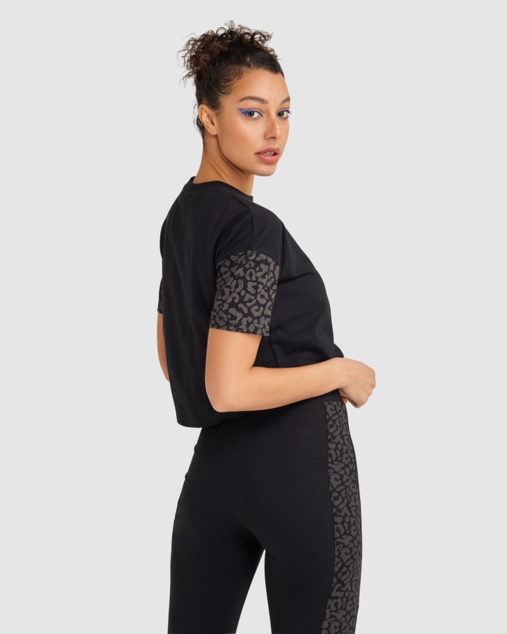 Camiseta Tano Feminina Preta Fila