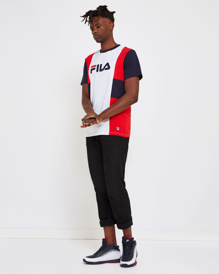 Camiseta Trieste Unissex Fila Branca