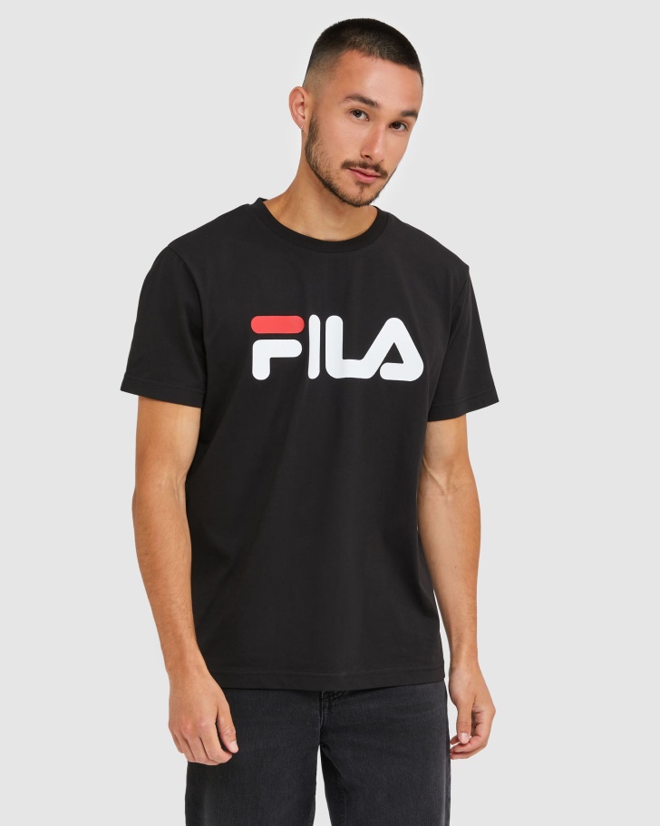 Camiseta Unissex Clássica Preta Fila