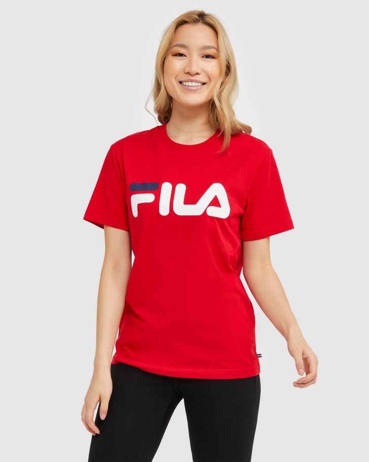 Camiseta Unissex Clássica Vermelha Fila
