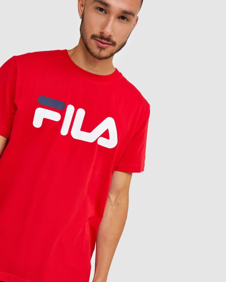 Camiseta Unissex Clássica Vermelha Fila