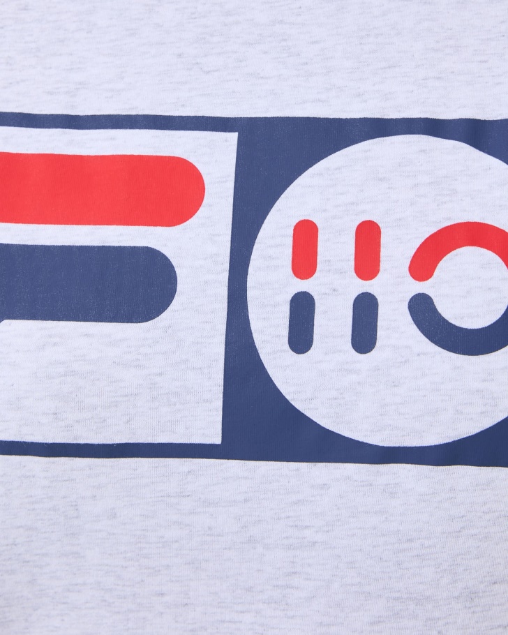 Camiseta Unissex De Aniversário Fila Cinza Claro Marle