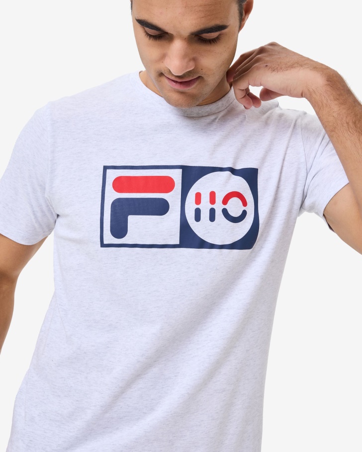 Camiseta Unissex De Aniversário Fila Cinza Claro Marle