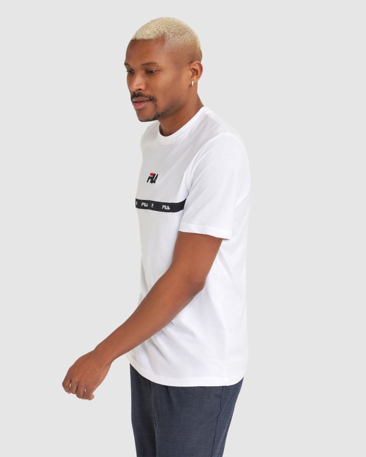 Camiseta Valor Masculina Fila Branca