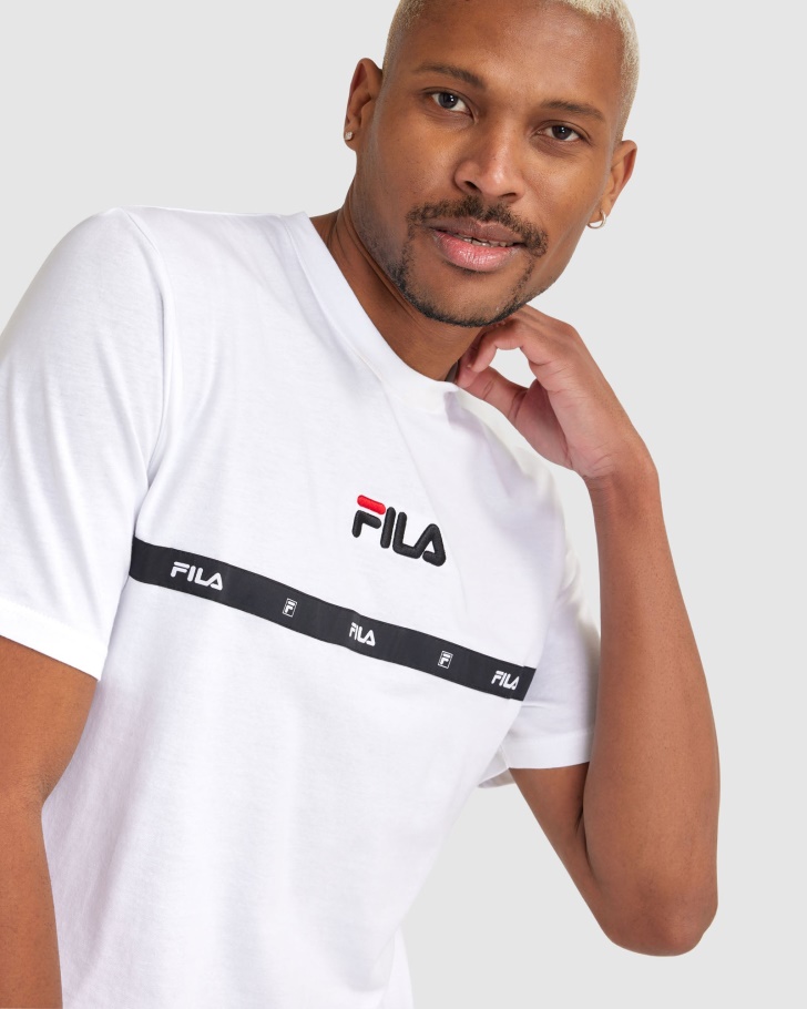 Camiseta Valor Masculina Fila Branca