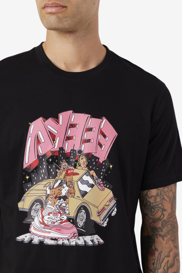 Camiseta Vulk Preta Fila