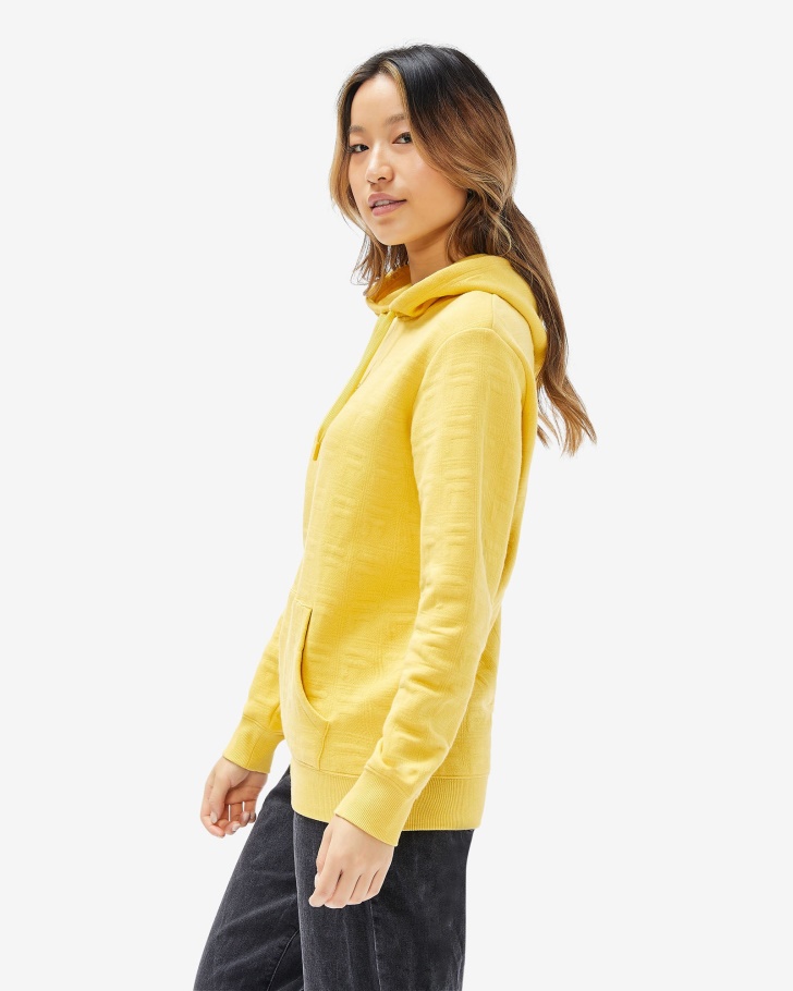 Capuz Amarelo Unissex Fila Misted