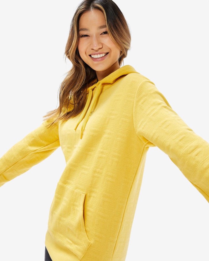 Capuz Amarelo Unissex Fila Misted