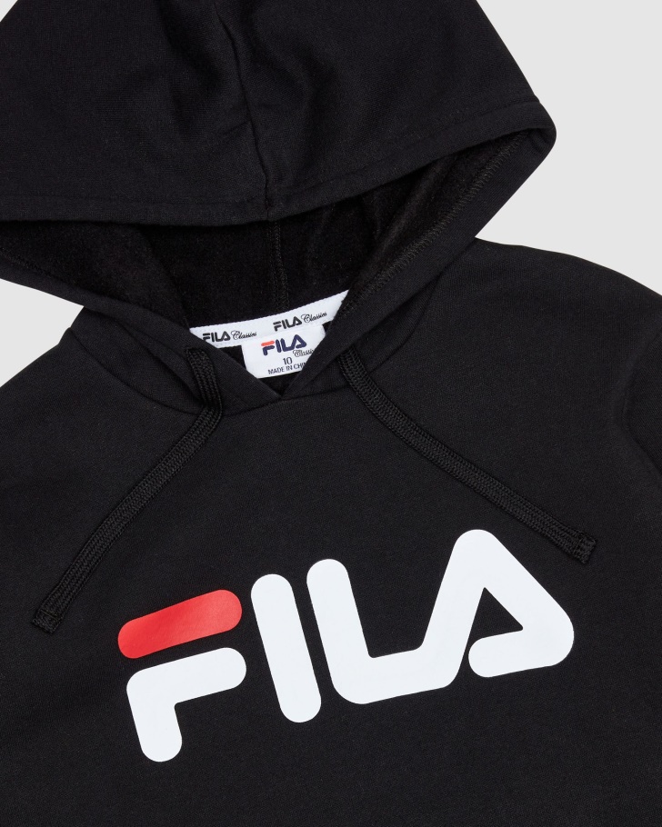Capuz Clássico Infantil Fila Preto