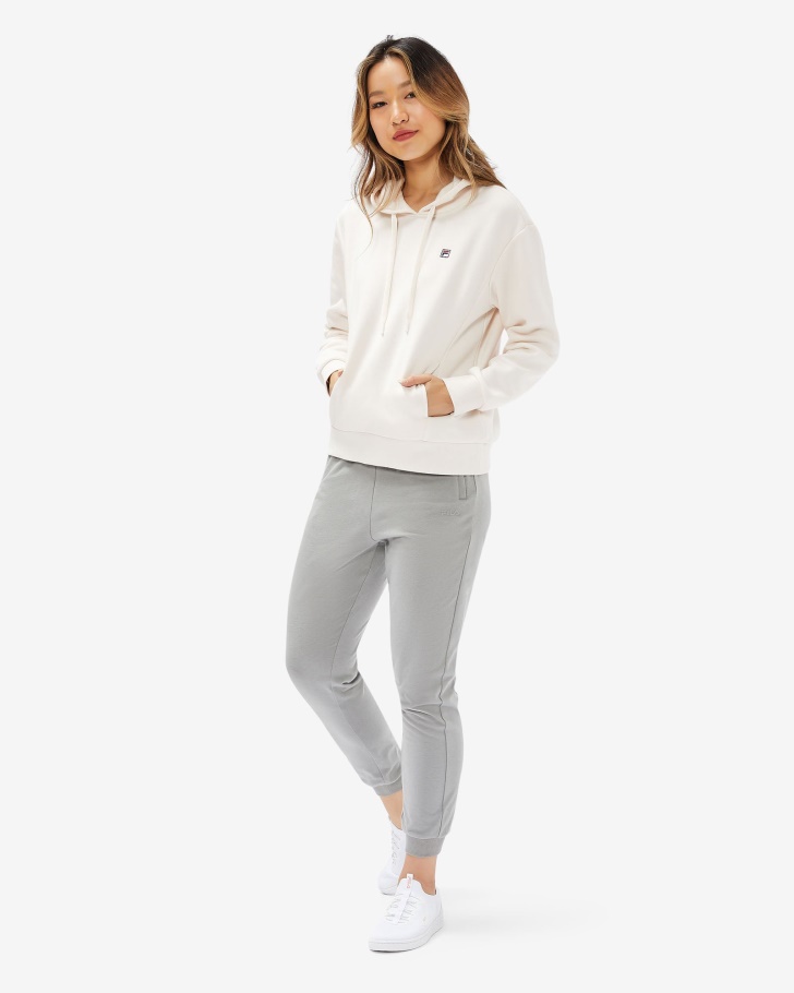 Capuz Distintivo Feminino Creme De Coco Fila