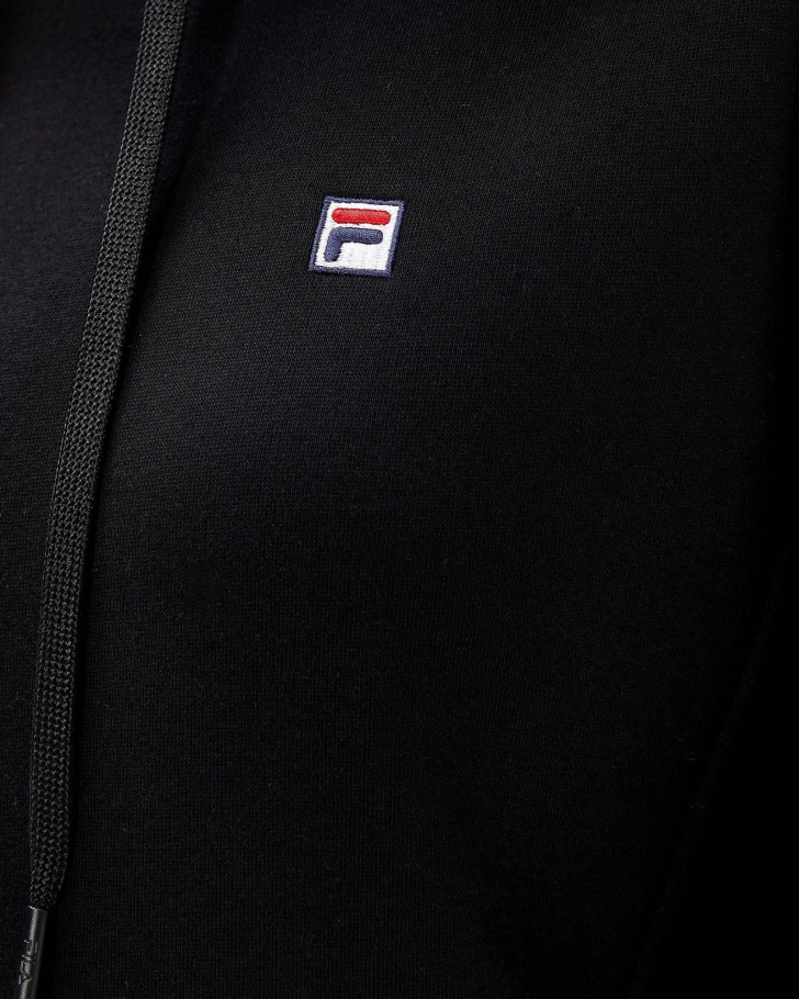 Capuz Distintivo Feminino Fila Preto