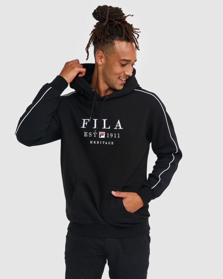 Capuz Fila Preto Unissex