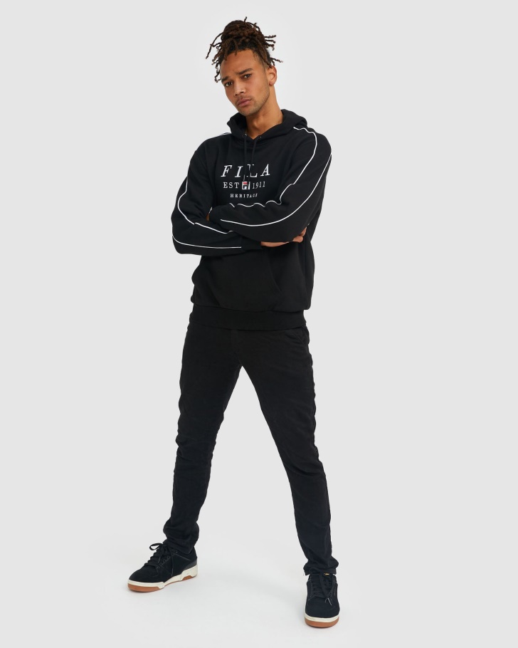 Capuz Fila Preto Unissex