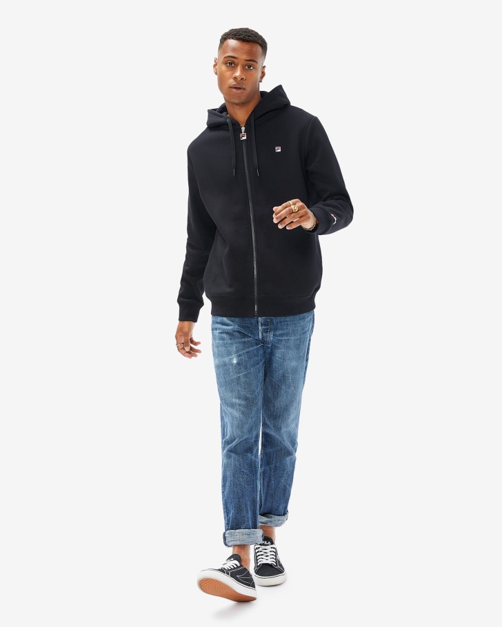 Capuz Unissex Distintivo Preto Fila 20