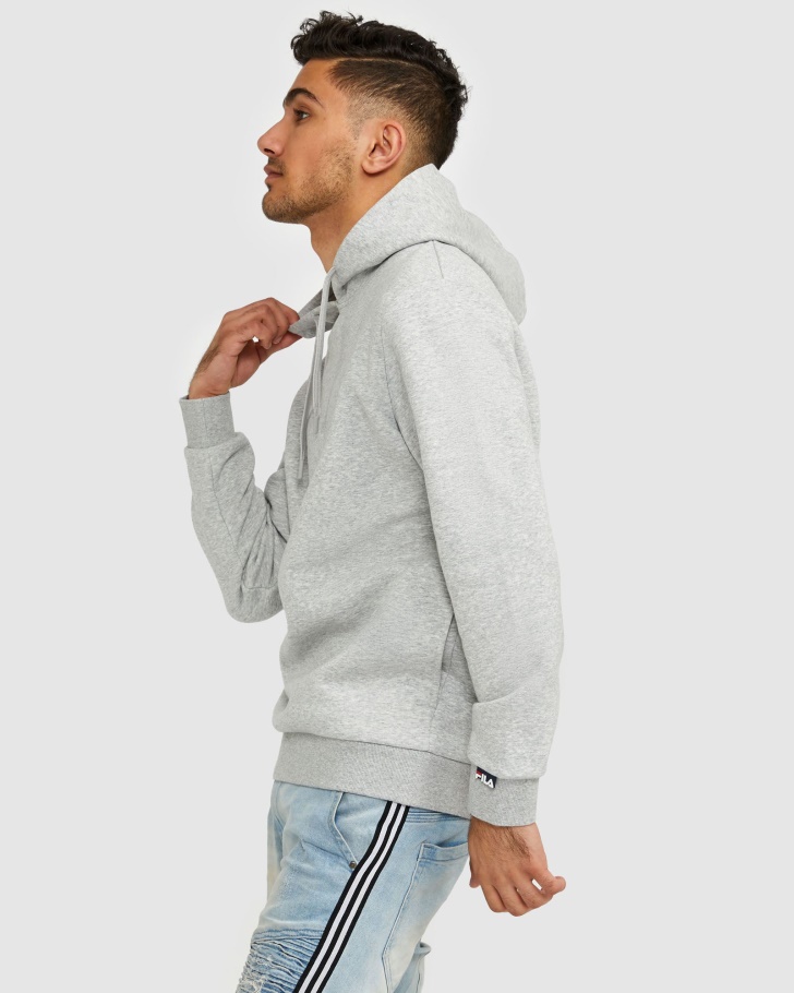 Capuz Unissex Distintivo Unissex Fila Silver Marle 20