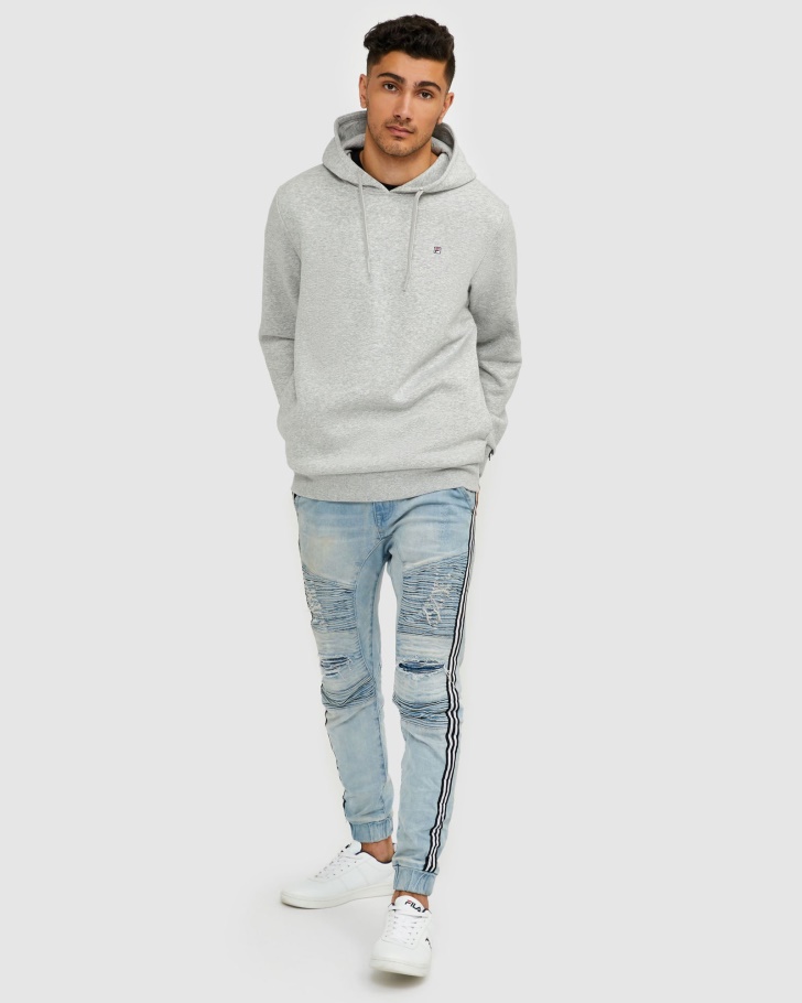 Capuz Unissex Distintivo Unissex Fila Silver Marle 20