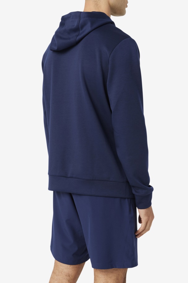 Casaco Com Capuz Preto/fila Aadheen