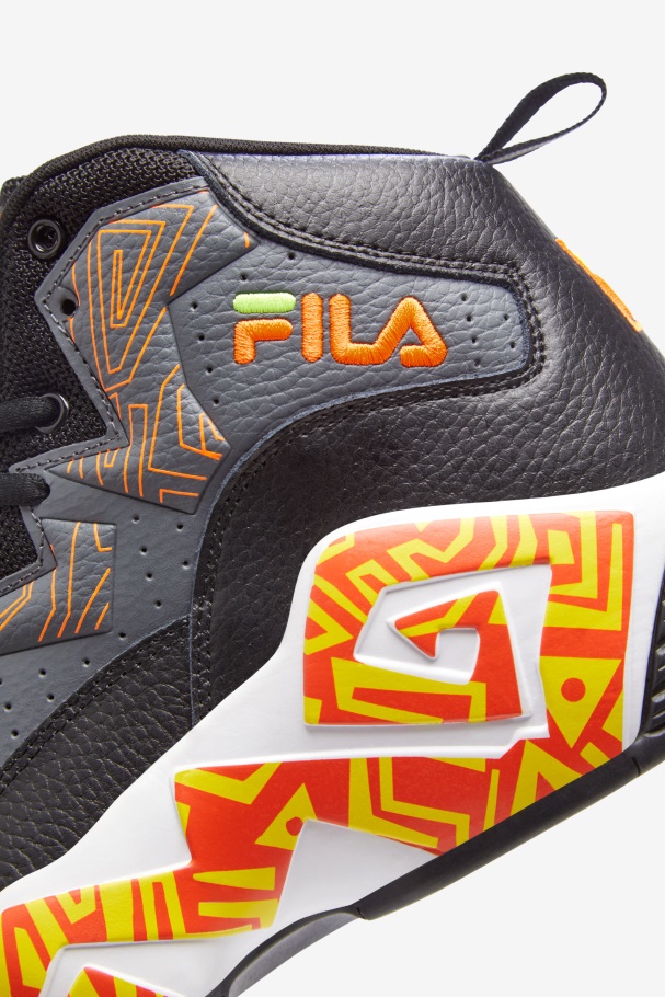 Castlerock/preto/laranja Fila Masculino Mb