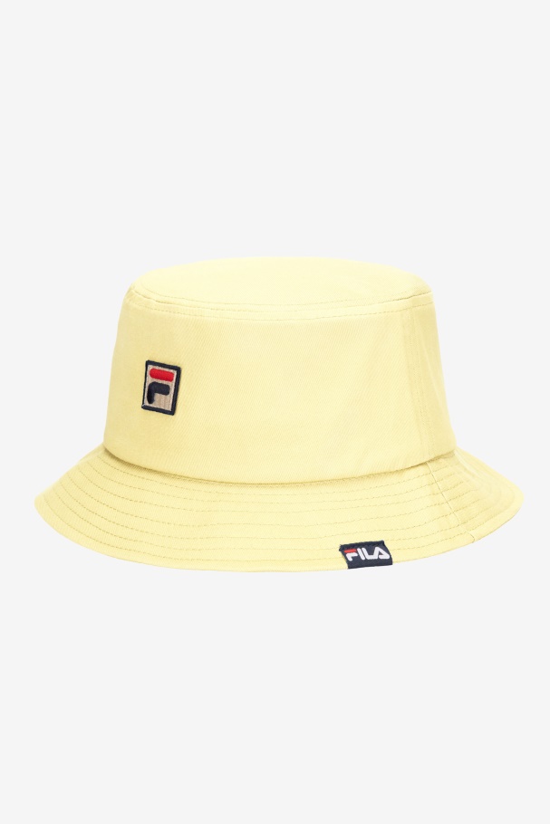 Chapéu Balde De Herança Fila Amarelo Macio