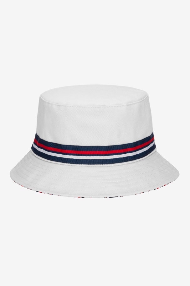 Chapéu Bucket Reversível Fila Branca