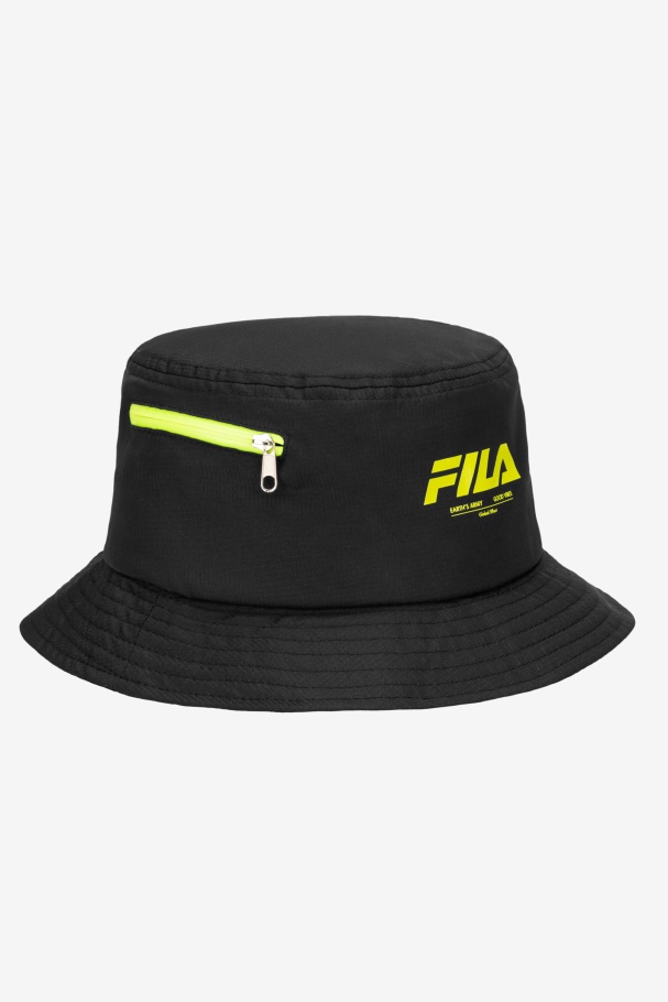 Chapéu Bucket Ripstop Preto Fila