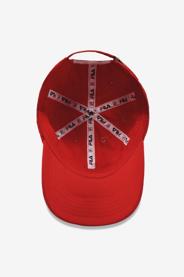 Chapéu De Beisebol Com Logotipo Bordado Fila Vermelha