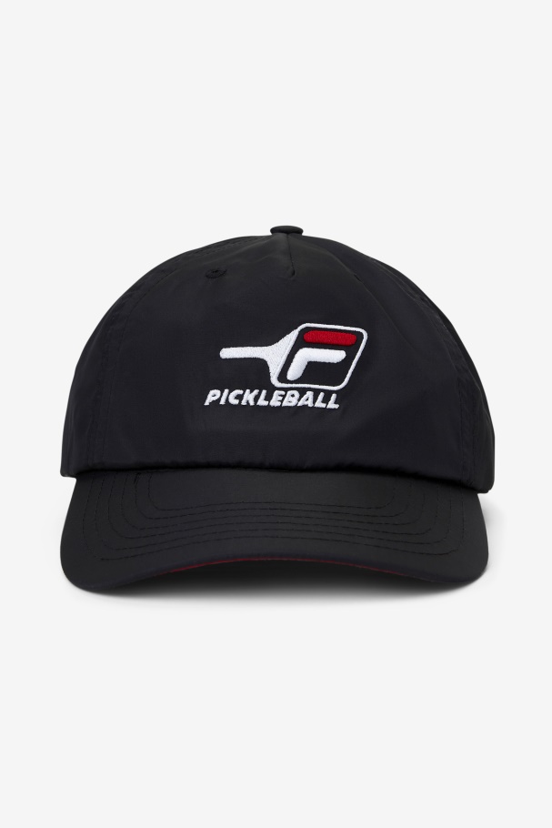 Chapéu Pickleball Preto/vermelho Fila