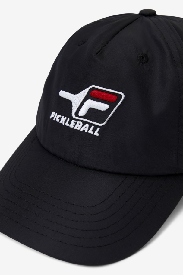 Chapéu Pickleball Preto/vermelho Fila