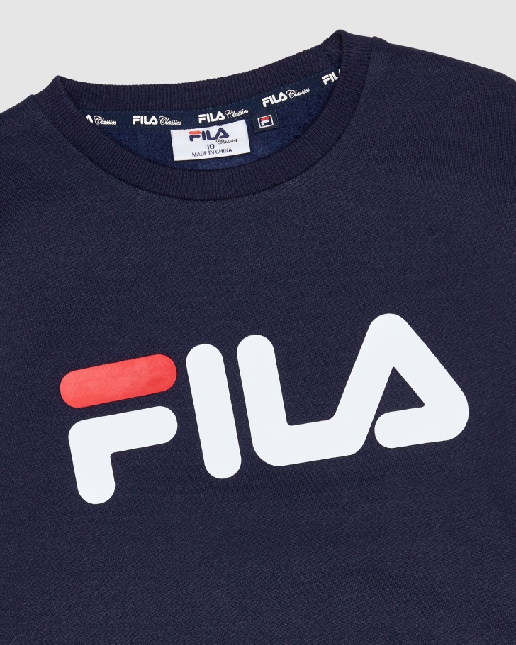 Classic Kid\s Crew New Navy Fila