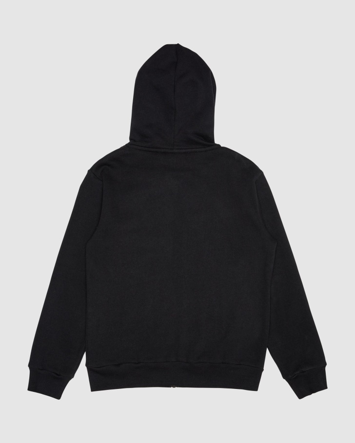 Classic Kids Zip Hoody Black Fila