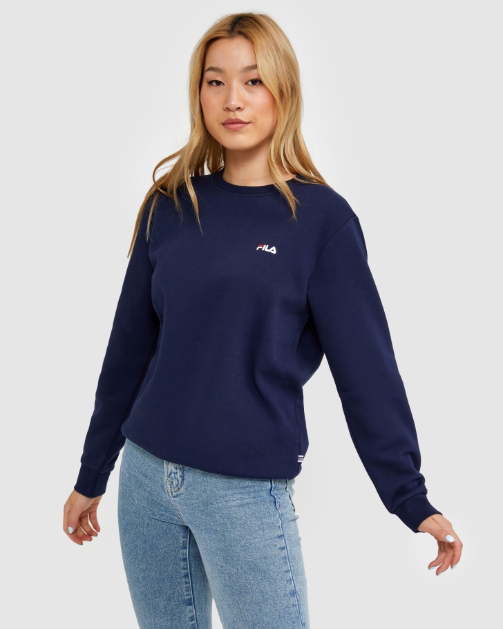 Classic Unissex Crew 2 Fila New Navy