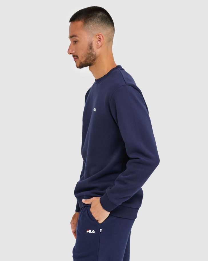 Classic Unissex Crew 2 Fila New Navy
