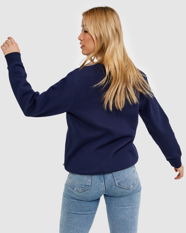 Classic Unissex Crew 2 Fila New Navy