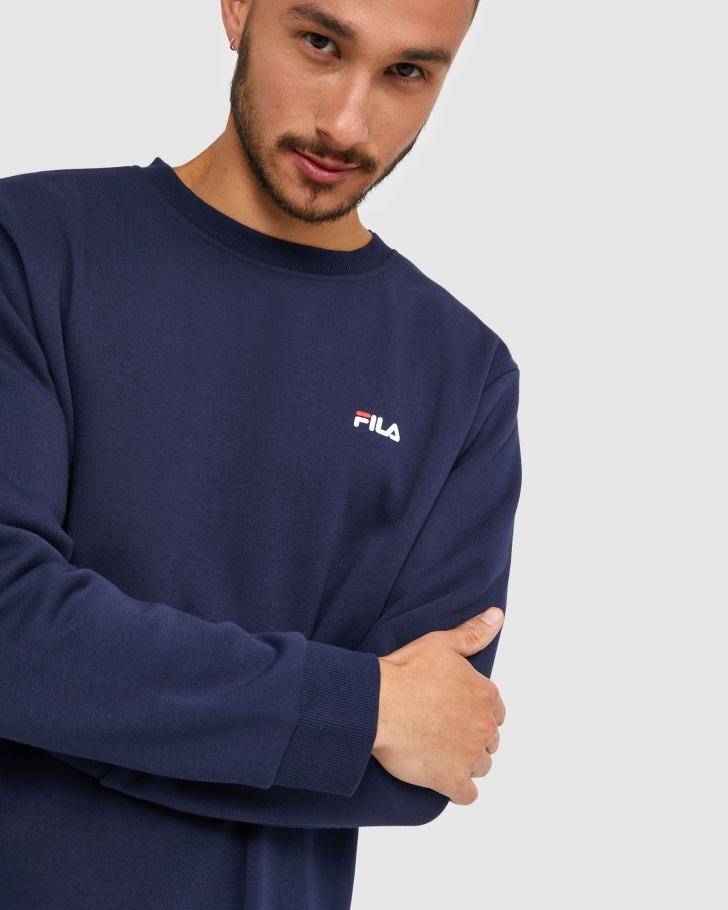 Classic Unissex Crew 2 Fila New Navy