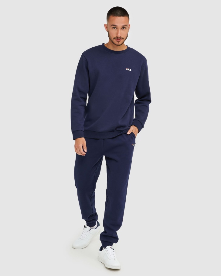 Classic Unissex Crew 2 Fila New Navy