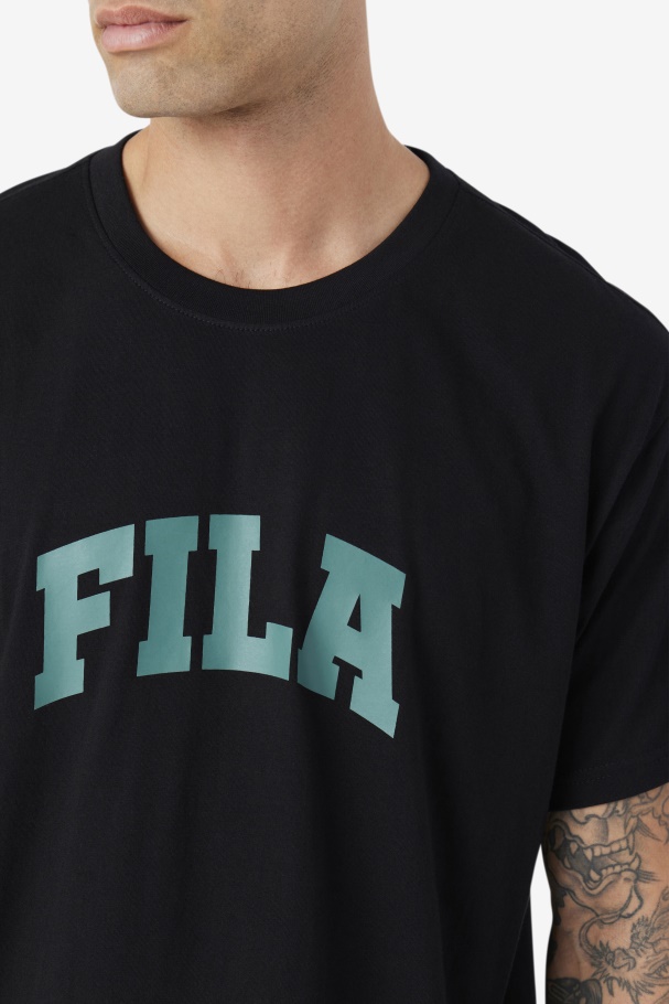 Cody Tee Preto/azul Spruce Fila