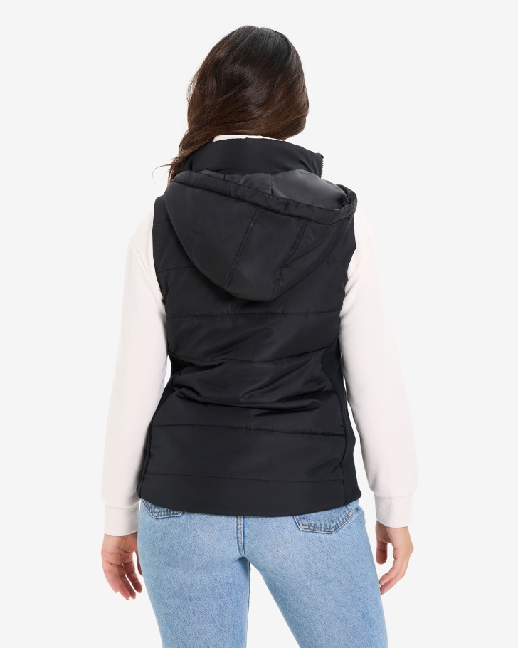 Colete Iranga Puff Feminino Fila Black