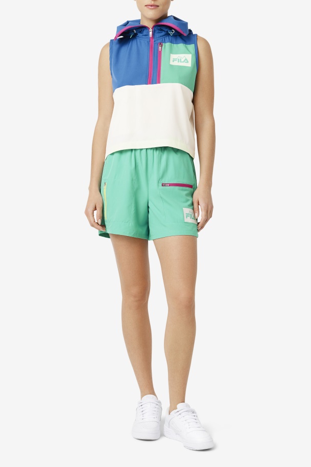 Colete Mochila Jocelyn Brilhante Cobalto Fila