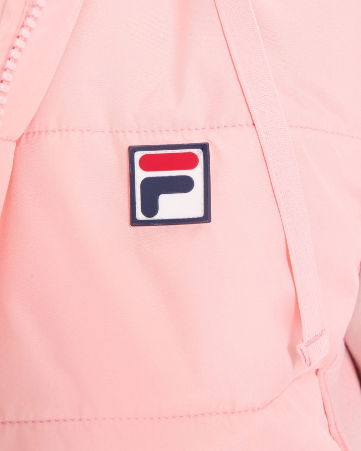 Colete Puff Iranga Feminino Fila Rosa Claro