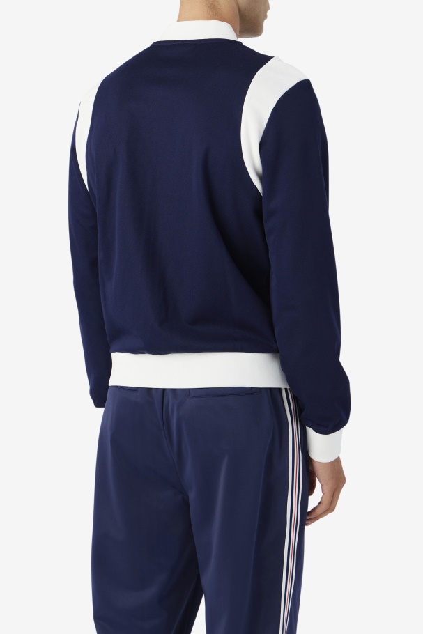 Colton Bomber Navy/Egret Fila