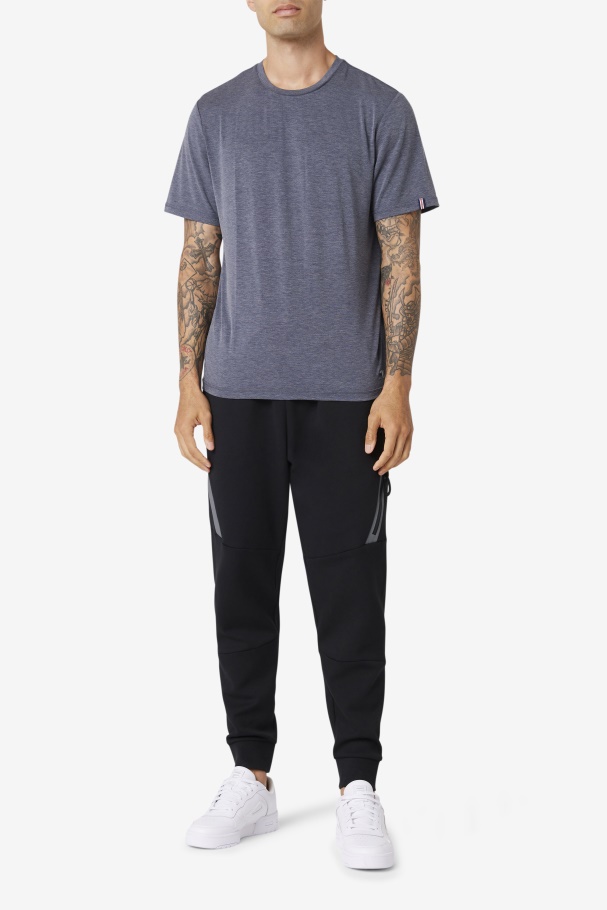 Commuter Tee India Ink Heather Fila