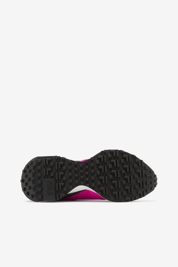 Corredor Espacial Feminino Fila Rosa Brilho/preto/branco