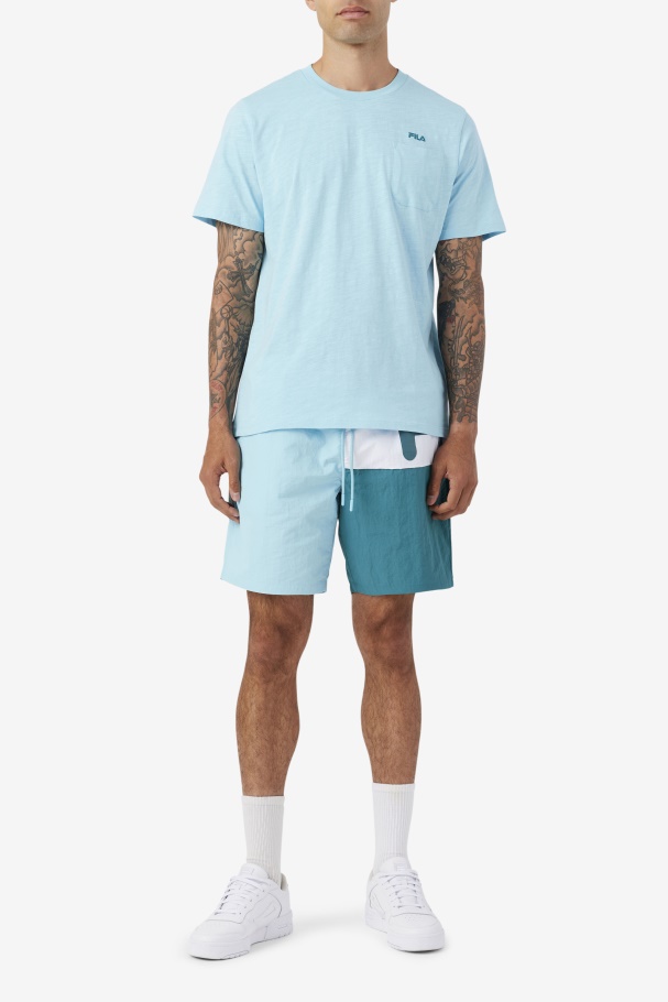 Cosire Swim Short Petit Four/bayou/white Fila