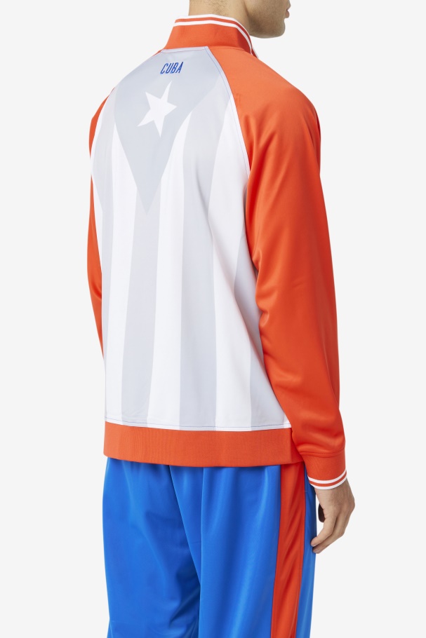 Cuba Jaqueta Fila Fiery Vermelho/branco/azul