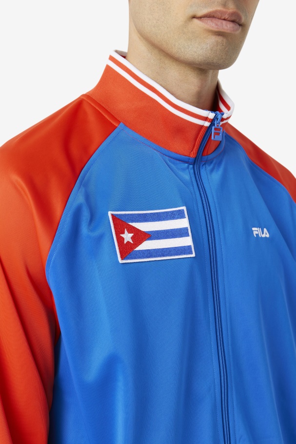 Cuba Jaqueta Fila Fiery Vermelho/branco/azul